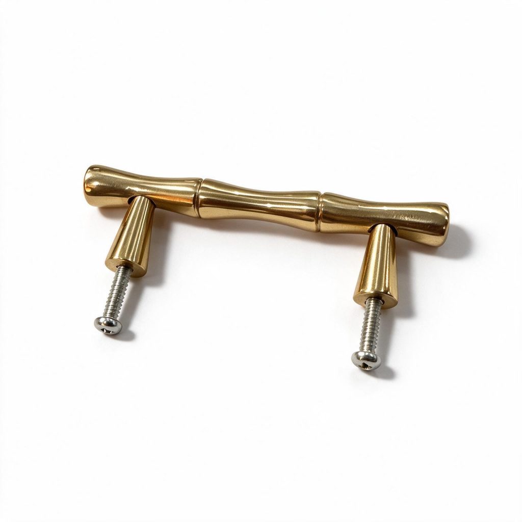 Bamboo Brass Handle Small