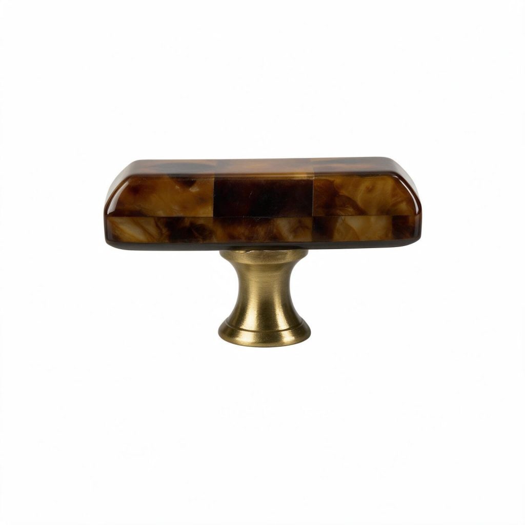 Penshell and Brass Handle Small