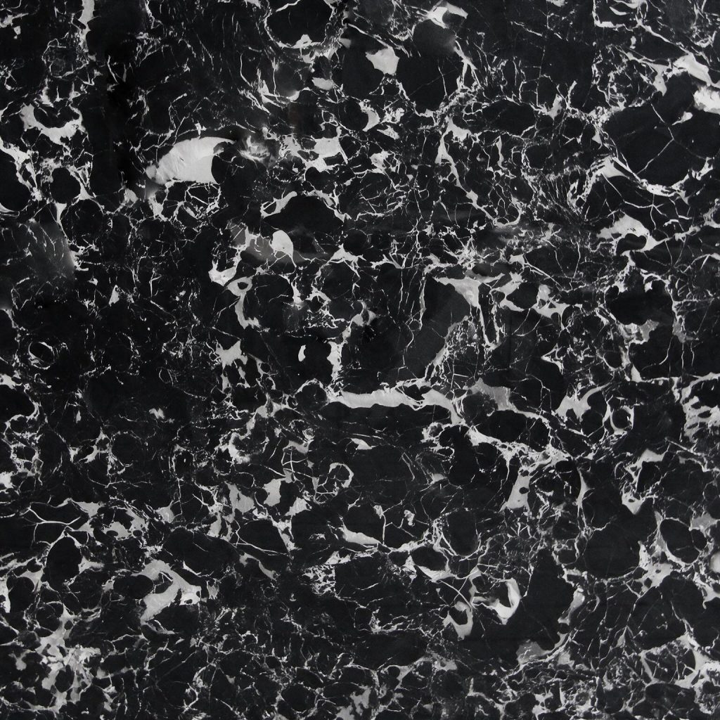 Bubble Black Marble