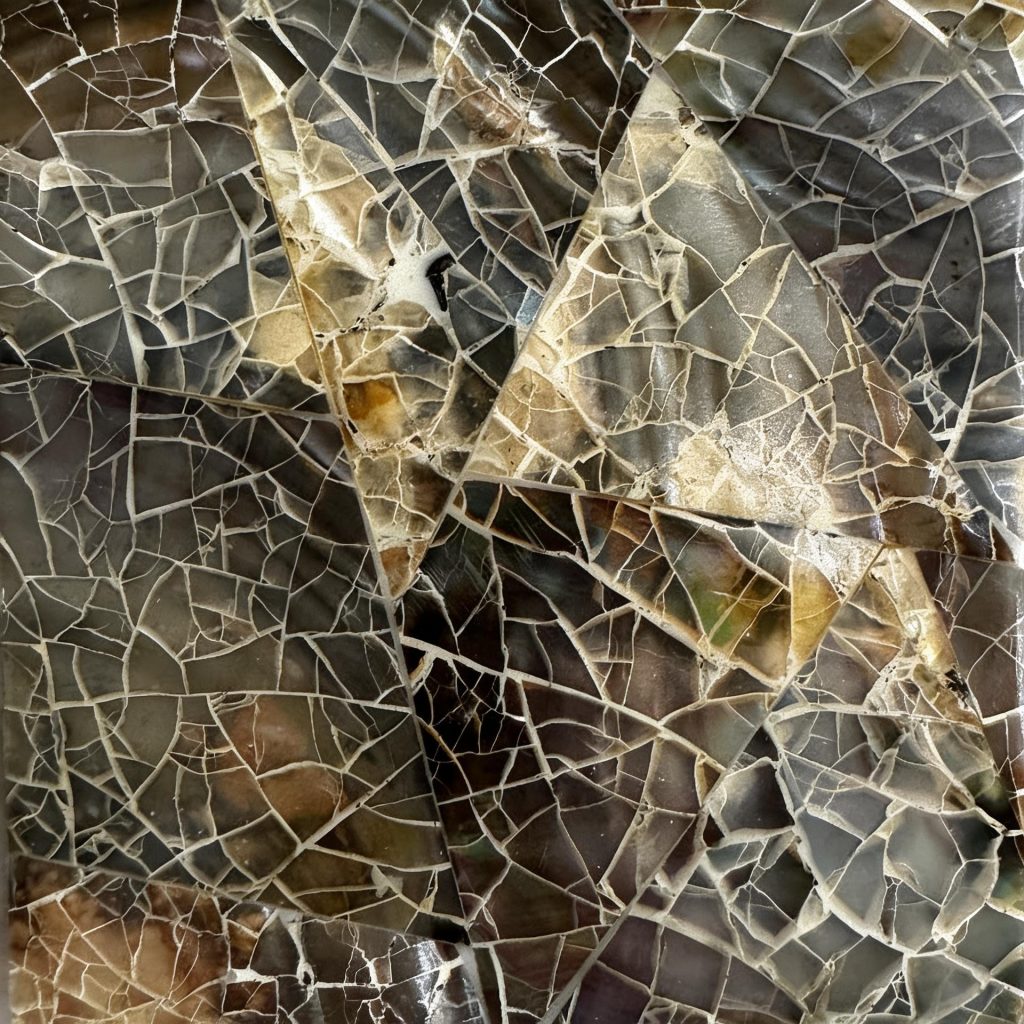 Clam Shell White Mosaic