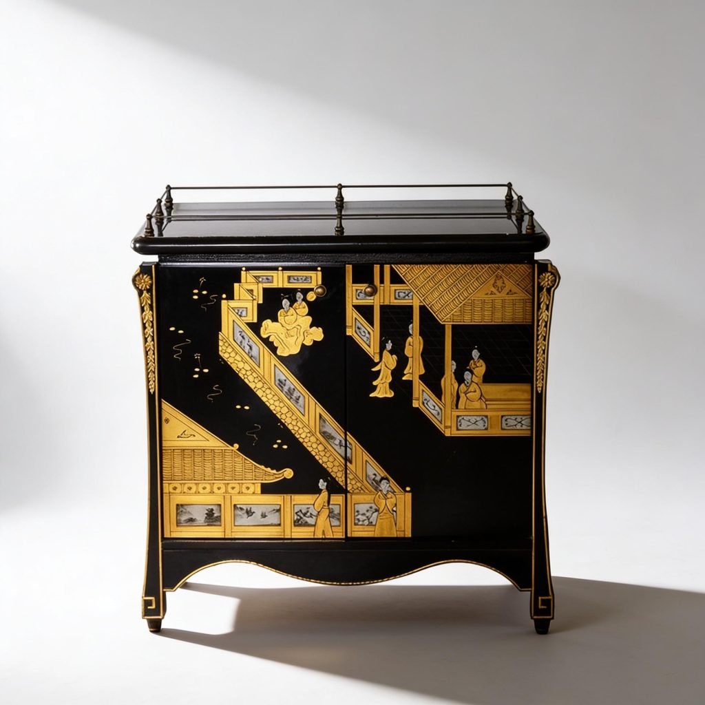 Victoria Handpainted Credenza
