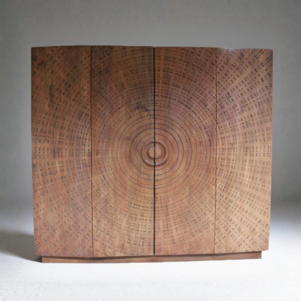 Star Carved Wardrobe