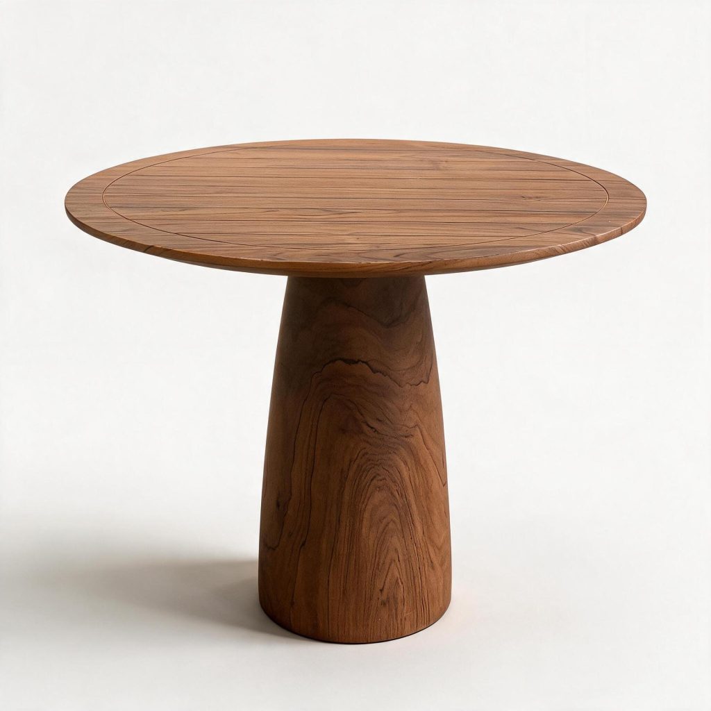 Iluh Round Teak Table