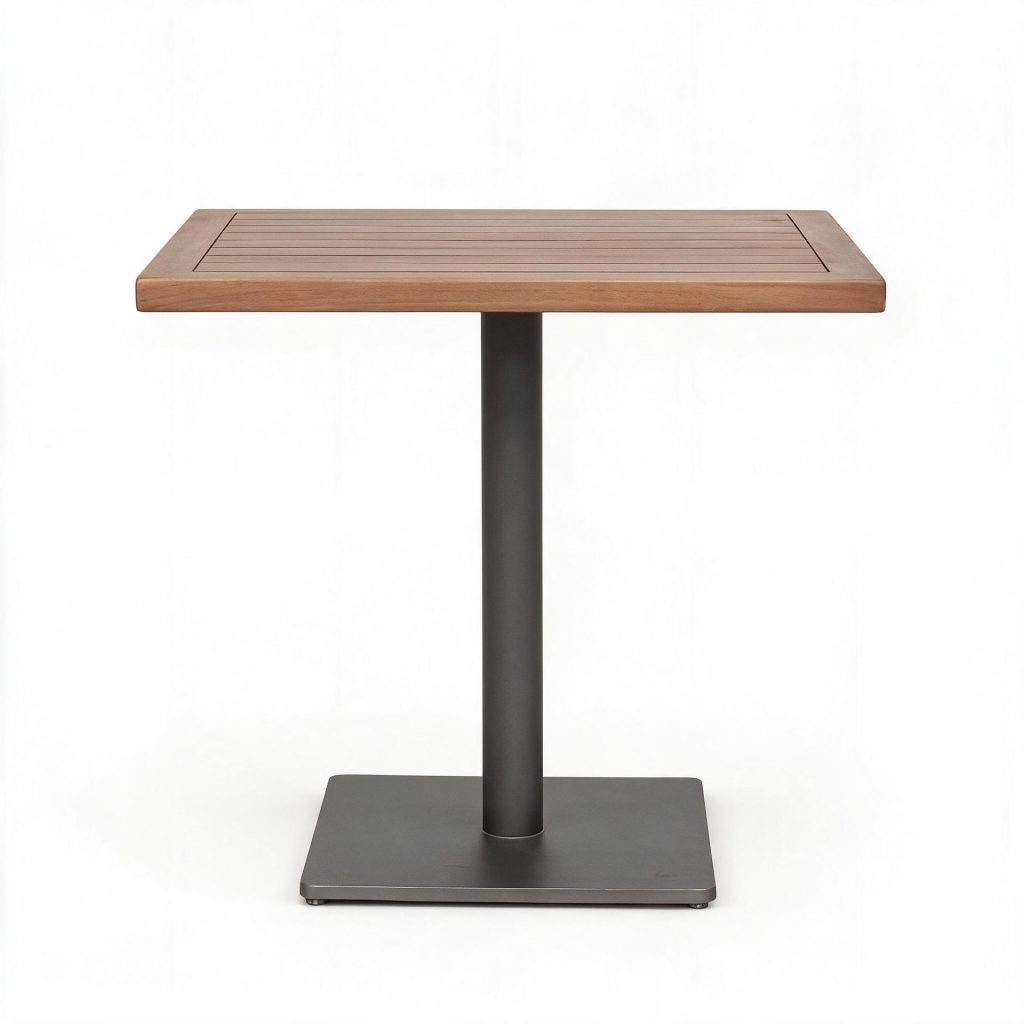 Sparrow Teak and Metal Table