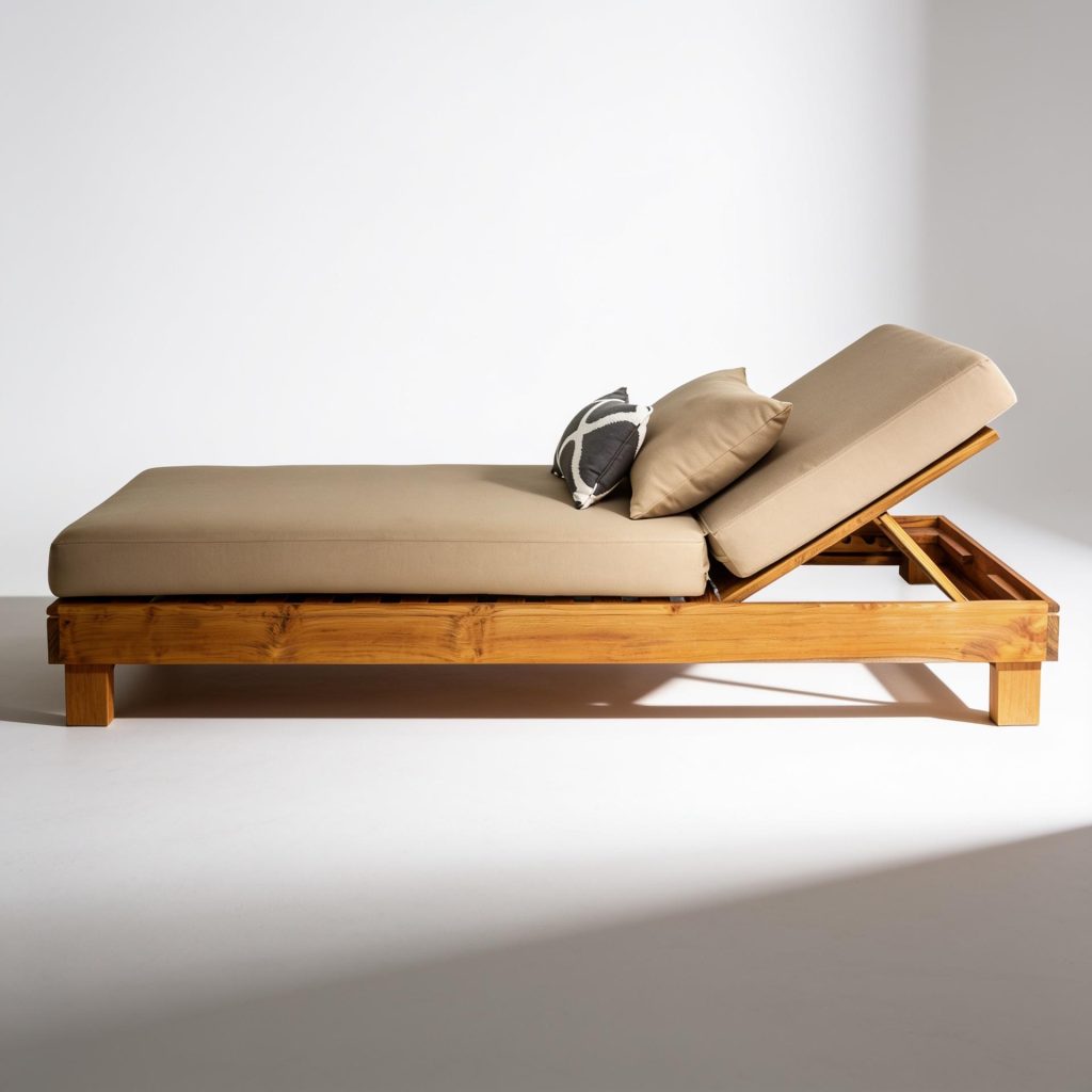 The Classic Teak Sunbed