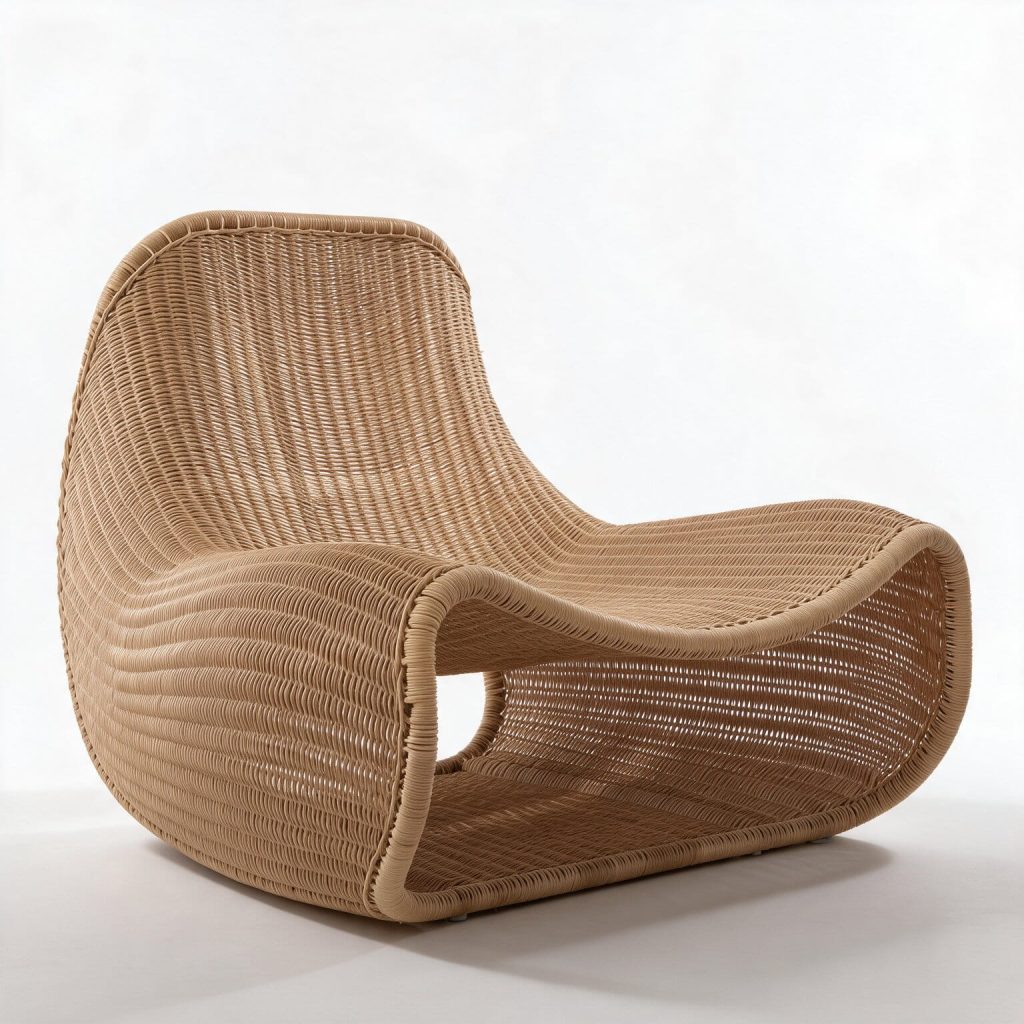 Runa Rattan Lounge Chair