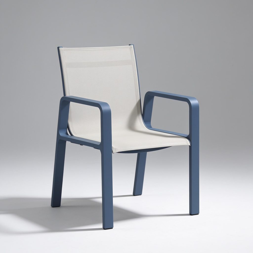Rhode Powder Coated Chair Without Cushion