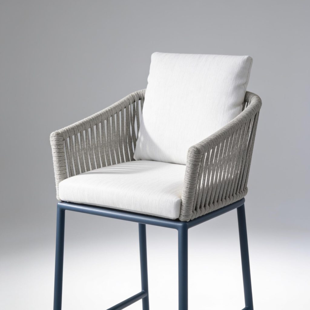 Rope and Powder Coated Chair
