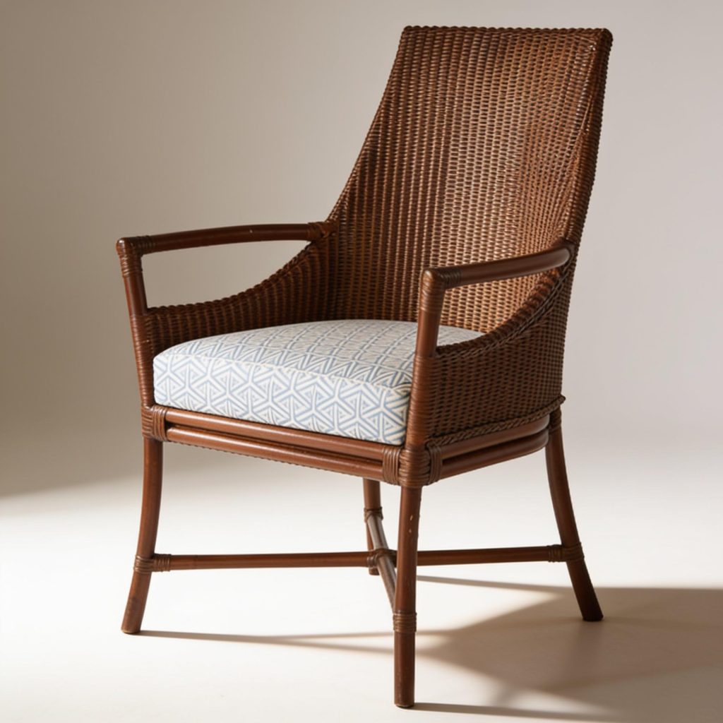 Bunty Rattan Old Fashioned Lounge Chair