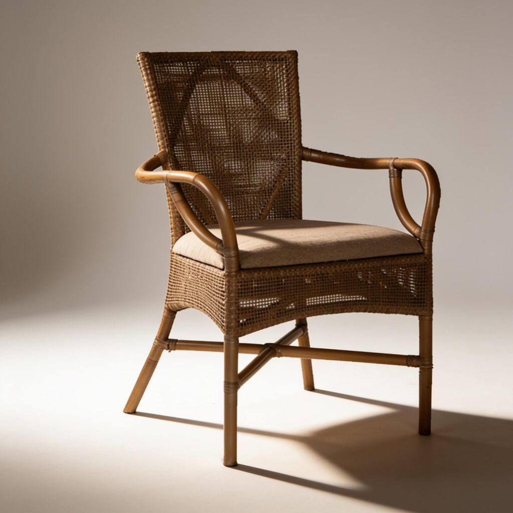 Mason Old Curved Arm Lounge Chair