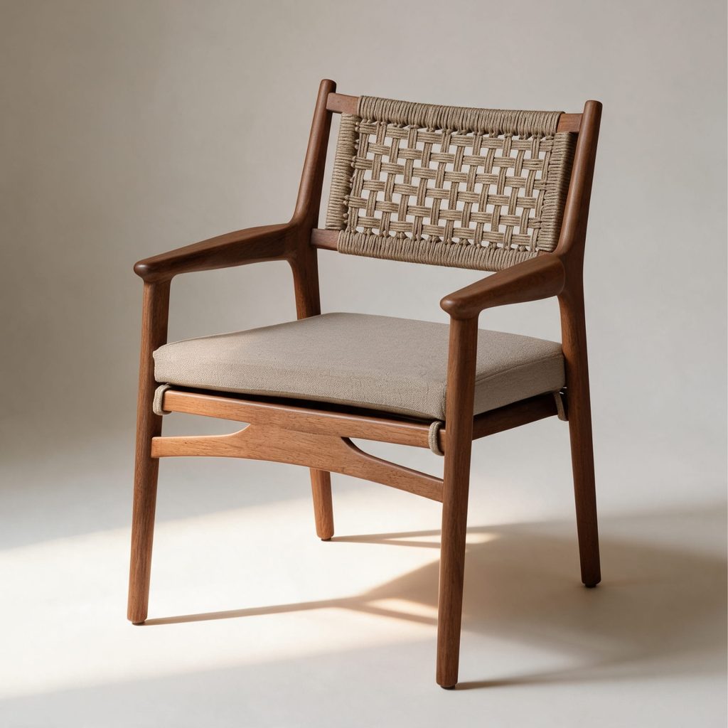 Will Rope and Wood Chair