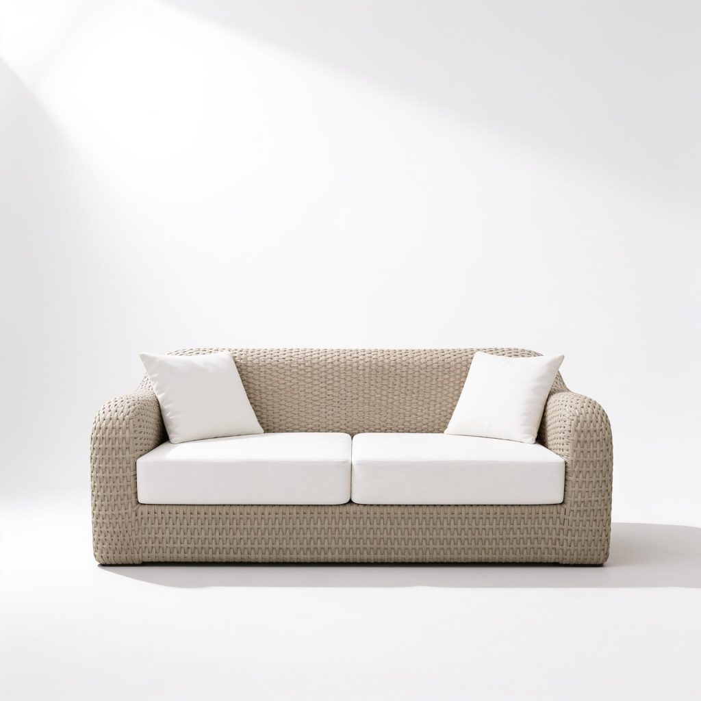Marina Sythnethic Rattan Sofa