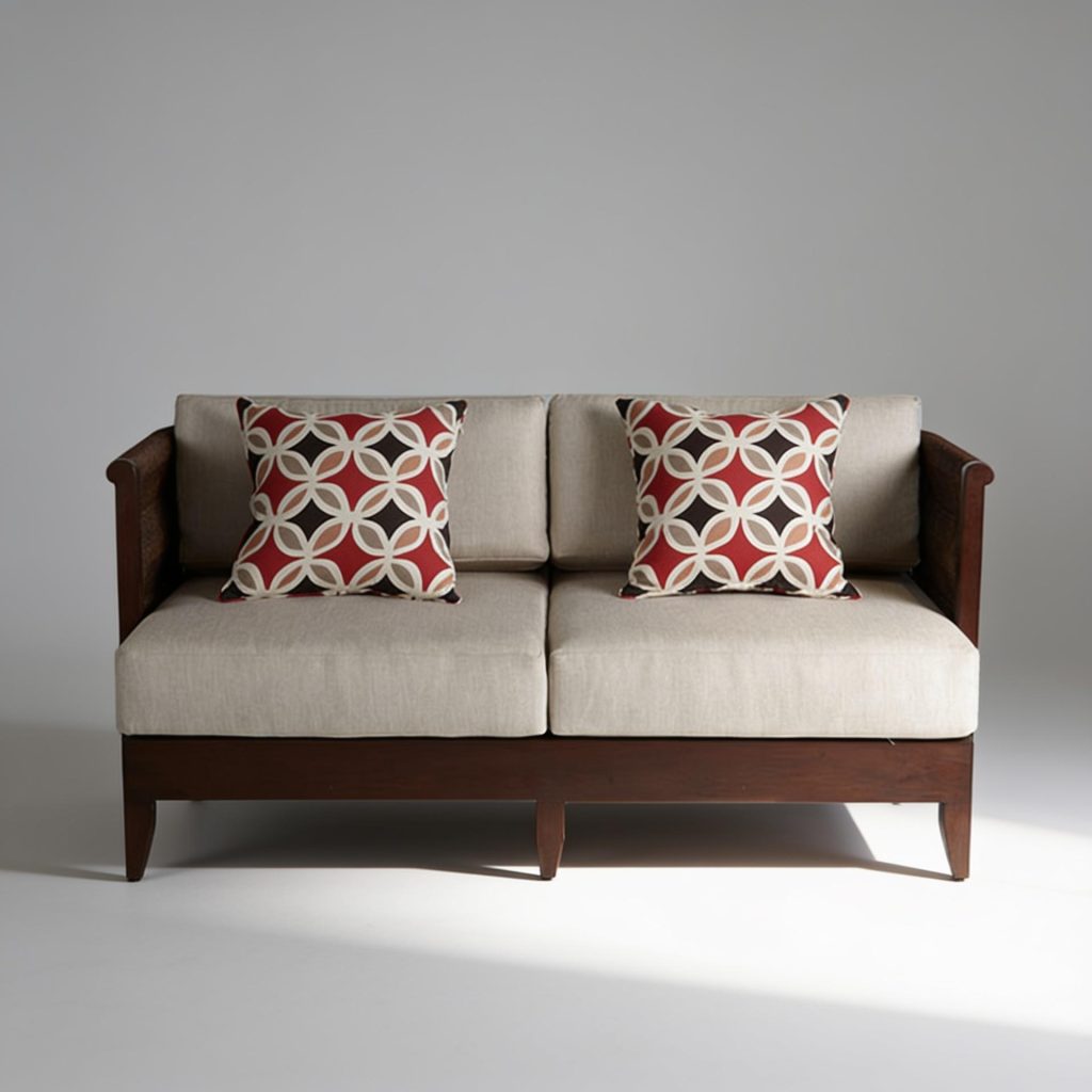 The Diddy High Armed 2 Seater Sofa