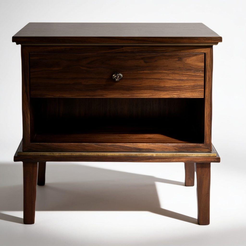 Lings Teak Beside Table