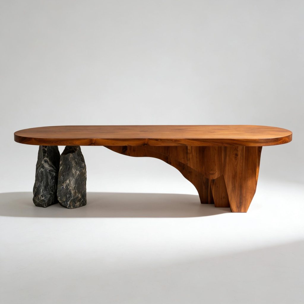 Lava Stone Coffee Table